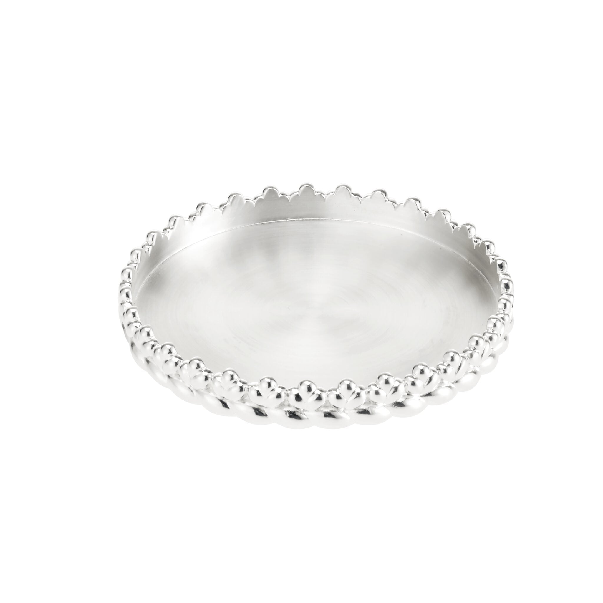 Christofle Babylone Silver-Plated Candle Holder — additional view