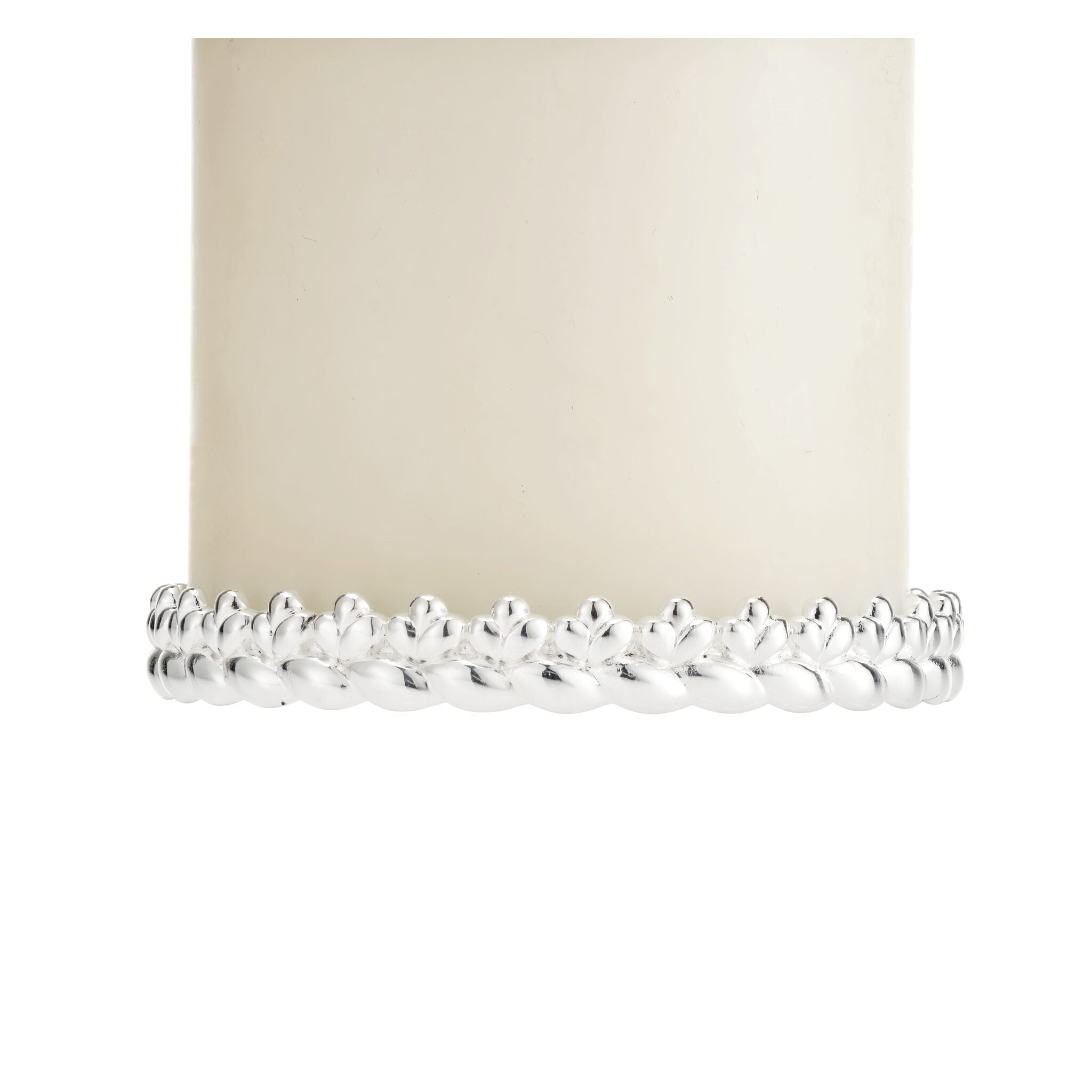 Christofle Babylone Silver-Plated Candle Holder — additional view