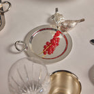 Christofle Vertigo Silver-Plated Bottle/Carafe Coaster in silver-plate on a white background