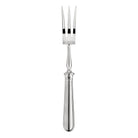Christofle Albi Silver-Plated Carving Fork in silver-plate on a white background