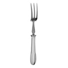 Christofle Cluny Silver-Plated Carving Fork in silver-plate on a white background