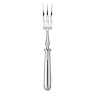 Christofle Malmaison Silver-Plated Carving Fork in silver-plate on a white background