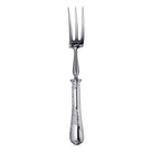 Christofle Marly Silver-Plated Carving Fork in silver-plate on a white background