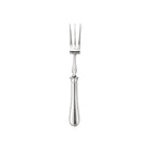 Christofle Rubans Silver-Plated Carving Fork in silver-plate on a white background
