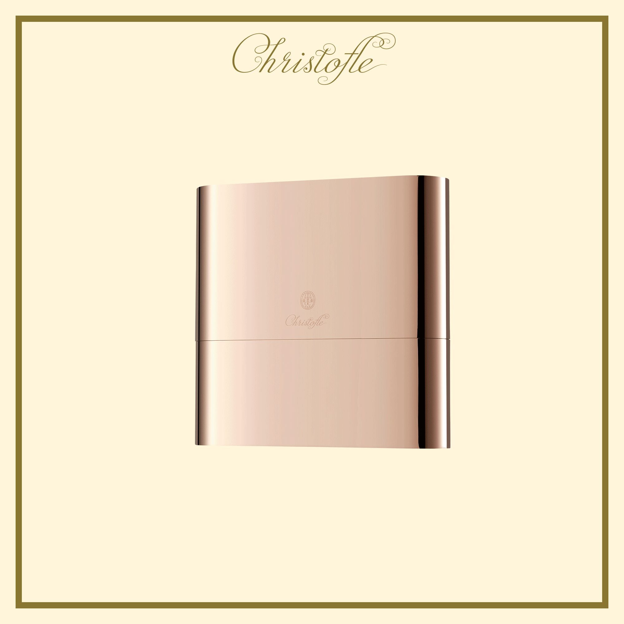 Christofle Concorde Copper Stainless Steel Case - 24-piece Stainless Steel (sold Empty) — additional view