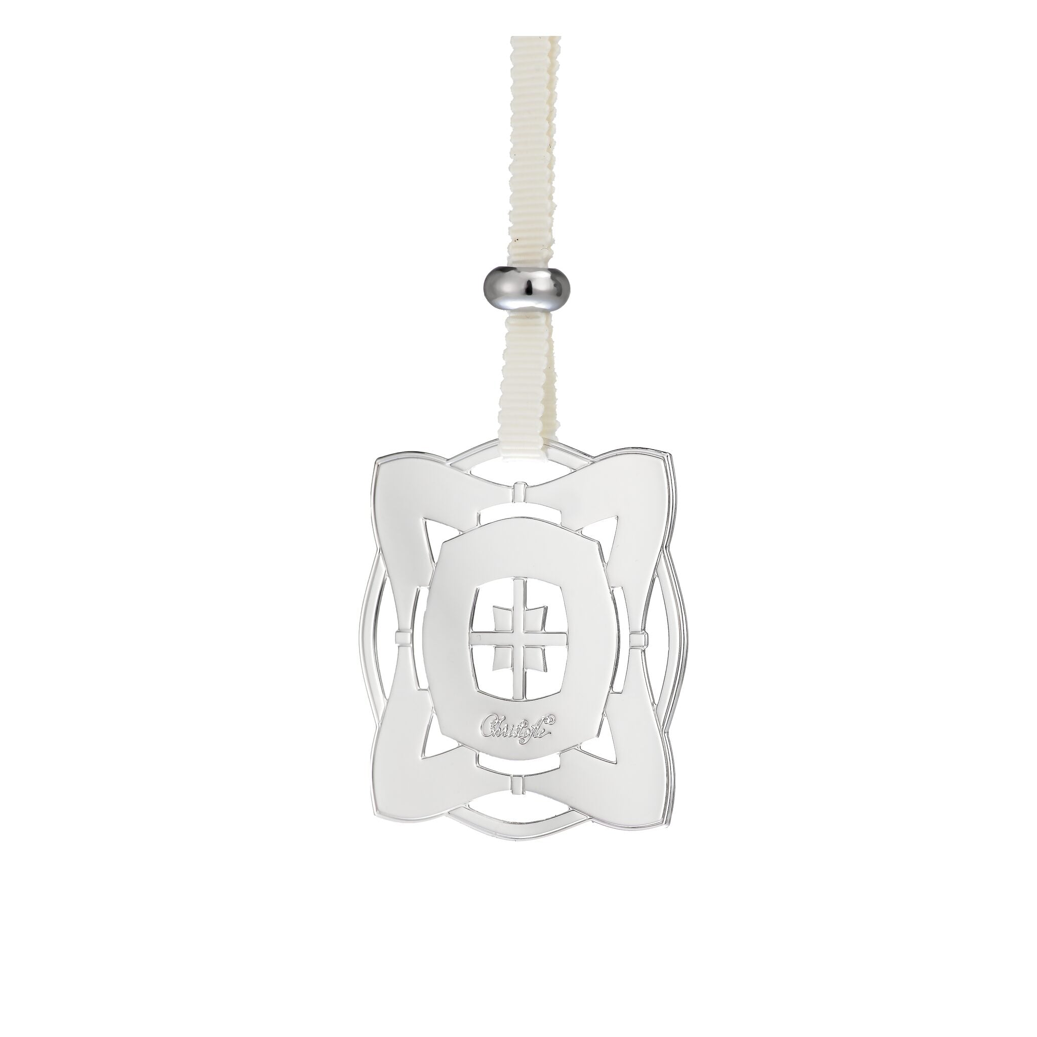 Christofle Celebration Ornament Square - Silver Plated — additional view