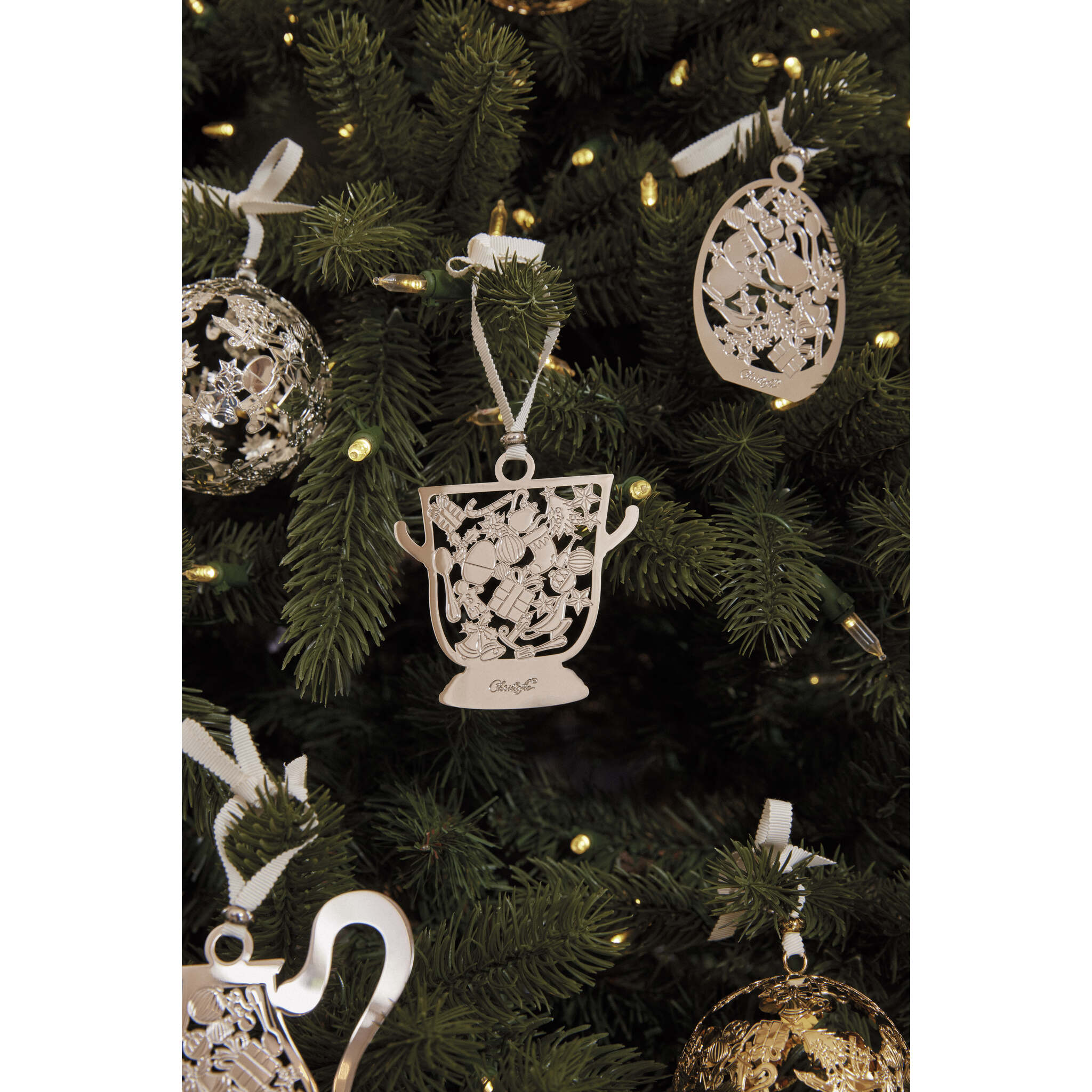 Christofle Trésors d'Argent Champagne Bucket Ornament — additional view