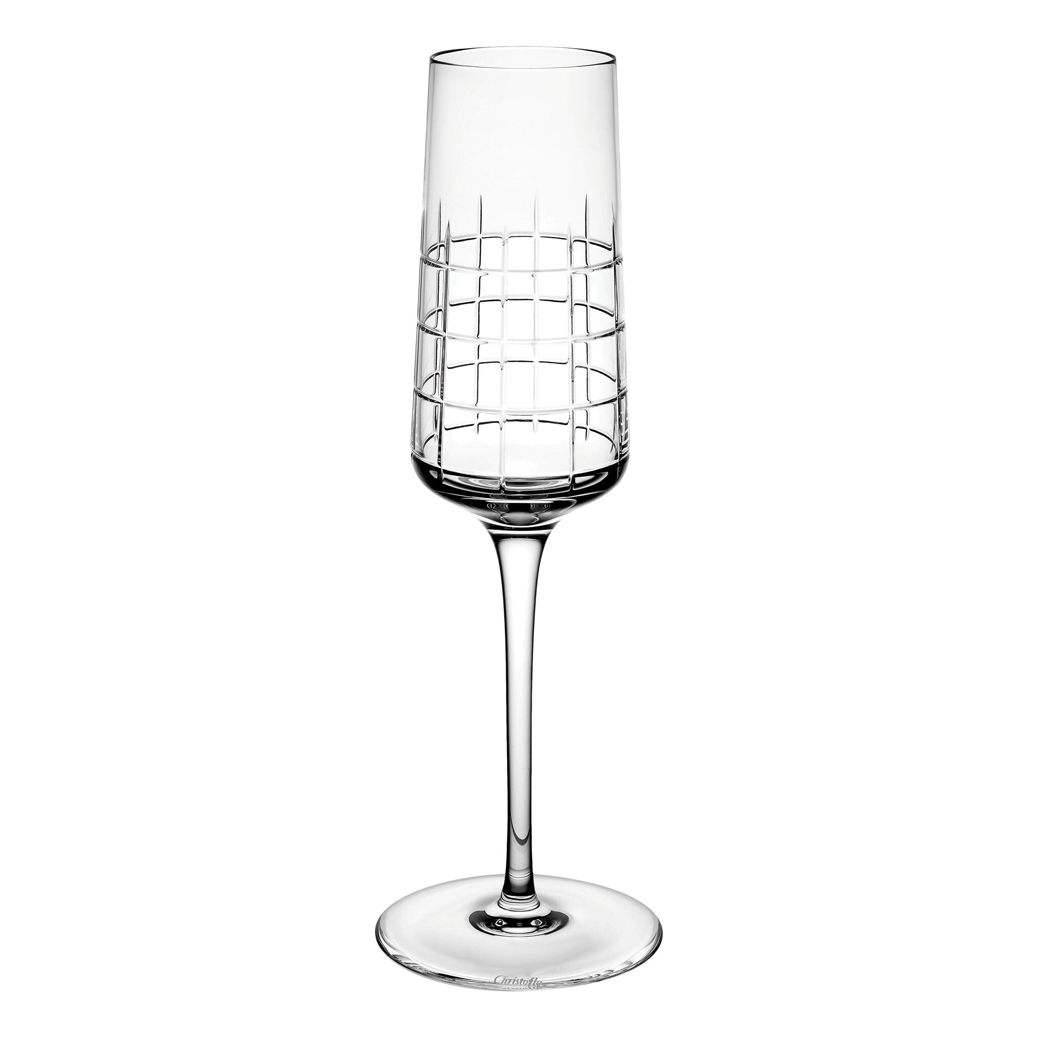 Christofle Graphik Champagne Flute in Crystal — additional view