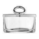 Christofle Vertigo Silver-Plated Cheese/ Jam Dish in silver-plate on a white background