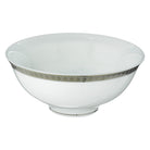 Christofle Malmaison Porcelain Chinese Soup Bowl Platinum Finish — additional view