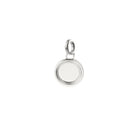 Christofle Chri-Chri Albi Sterling Silver Medal Charm on a white background