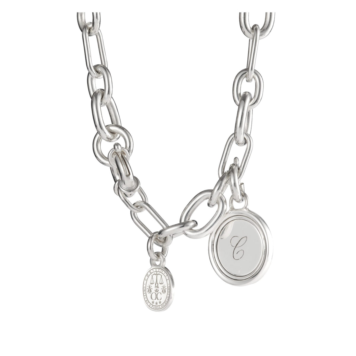 Christofle Chri-Chri Albi Sterling Silver Medal Charm, view 8