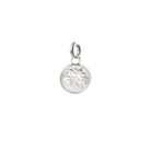 Christofle Chri-Chri Malmaison Sterling Silver Medal Charm on a white background