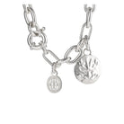 Christofle Chri-Chri Peau de Lion Sterling Silver Medal Charm, view 2