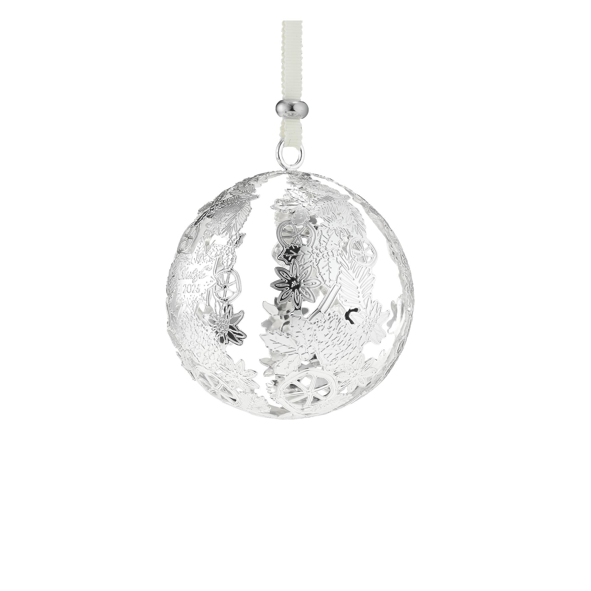 Christofle Silver-Plated Christmas Ornament 2025 Edition — additional view