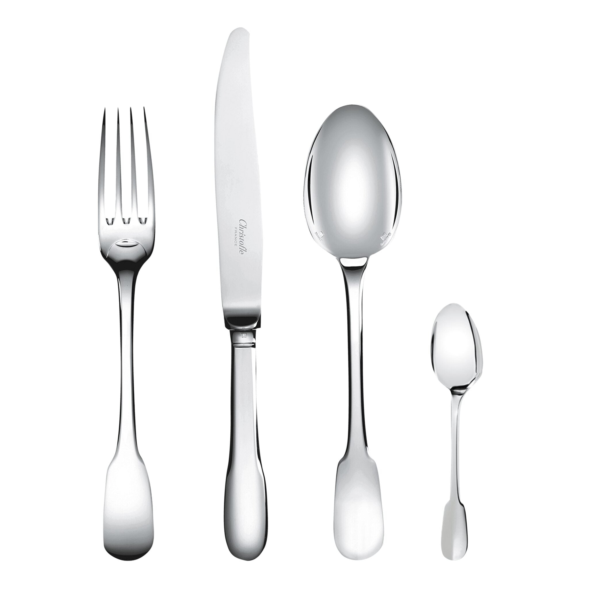 Christofle Cluny Flatware Set, Silver-Plated — 24-piece set