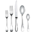 Christofle Cluny sterling silver table fork, standard spoon, table knife, salad fork, tea spoon