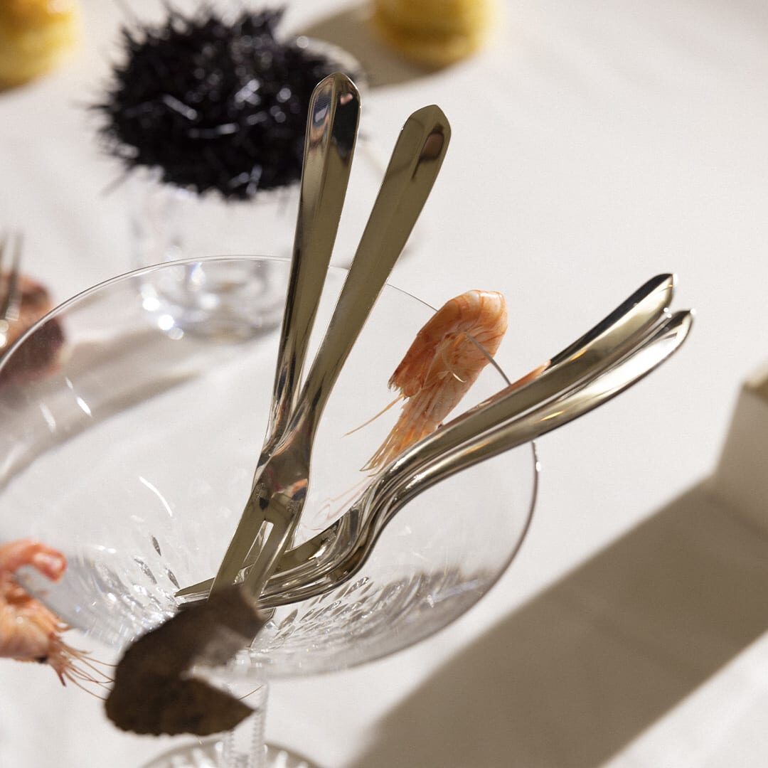 Christofle Infini Silver-Plated Cocktail Fork — additional view