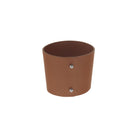 Christofle Cognac Leather Cuff for Coffee Cup — additional view