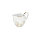 Christofle Malmaison Gold Finish Porcelain 8 Oz Cream Pitcher — additional view