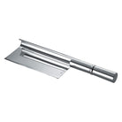 Christofle Silver-Plated Crumb Sweeper in silver-plate on a white background