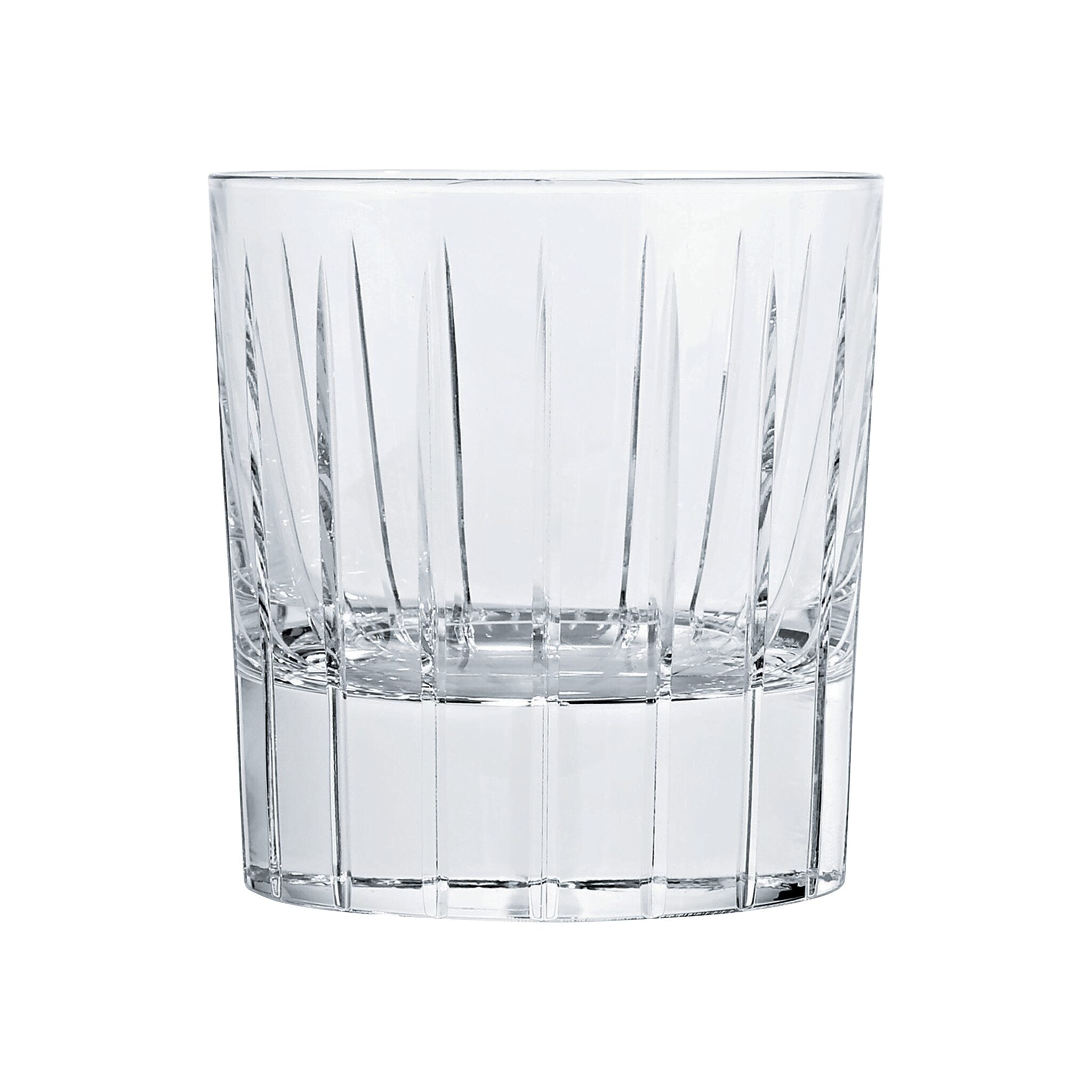 Christofle Iriana Crystal Old Fashioned Glass/Tumbler - Set of 2 in crystal on a white background
