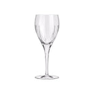 Christofle Iriana White Wine Crystal Glasses - Set of 2 in crystal on a white background