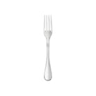 Christofle Albi Stainless Steel Dessert Fork in stainless steel on a white background