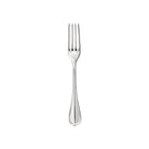 Christofle Albi Silver-Plated Dessert Fork in silver-plate on a white background