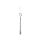 Christofle Aria Silver-Plated Dessert Fork in silver-plate on a white background