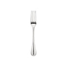Christofle Malmaison Silver-Plated Dessert Fork in silver-plate on a white background