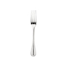 Christofle Malmaison Sterling Silver Dessert Fork in sterling silver on a white background