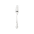 Christofle Marly Sterling Silver Dessert Fork in sterling silver on a white background