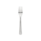 Christofle Osiris Stainless Steel Dessert Fork in stainless steel on a white background
