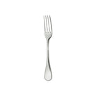 Christofle Perles Sterling Silver Dessert Fork in sterling silver on a white background