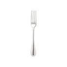 Christofle Rubans Silver-Plated Dessert Fork in silver-plate on a white background