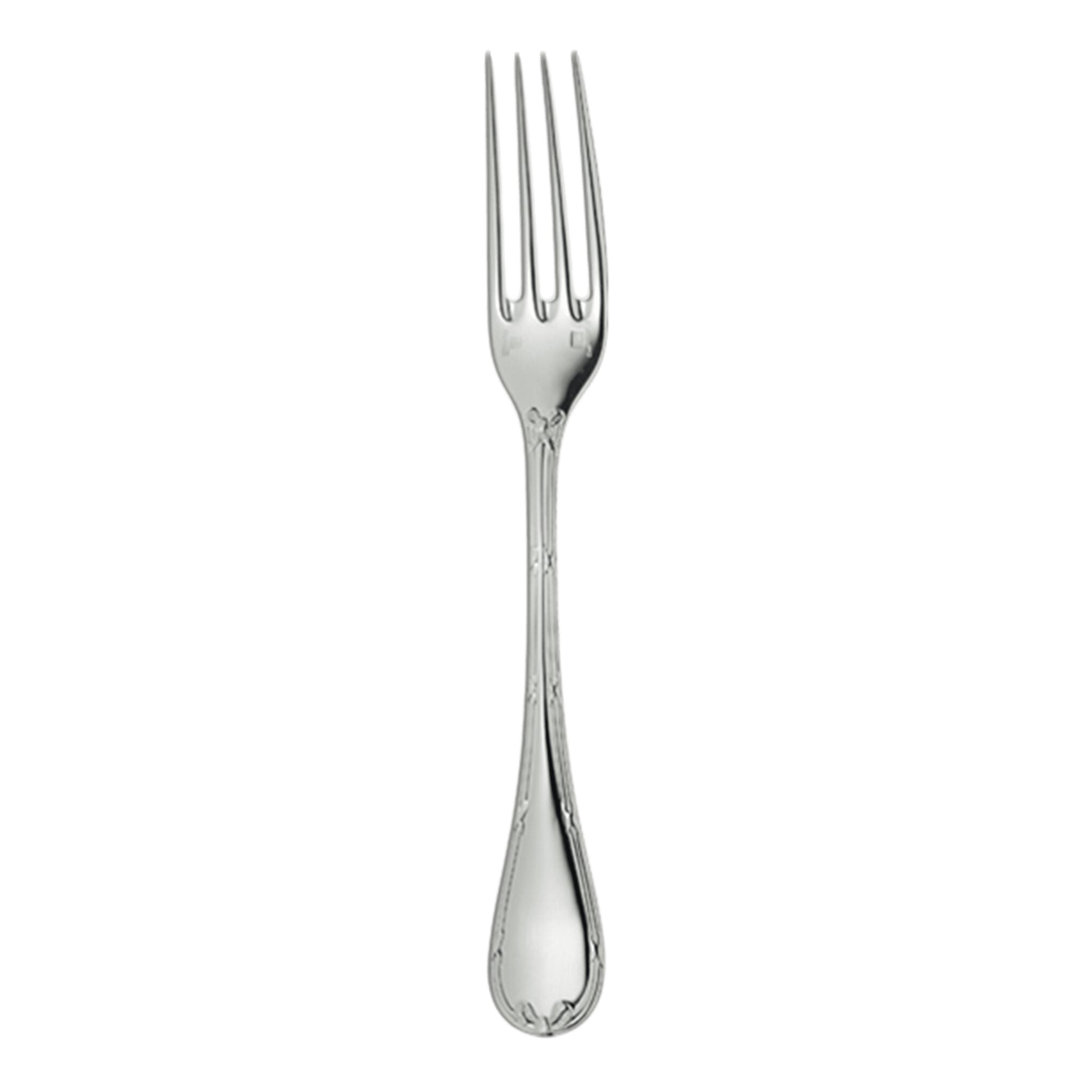 Christofle Rubans Silver-Plated Dessert Fork — additional view