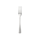 Christofle Spatours Silver-Plated Dessert Fork in silver-plate on a white background
