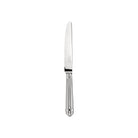 Christofle Aria Silver-Plated Dessert Knife in silver-plate on a white background