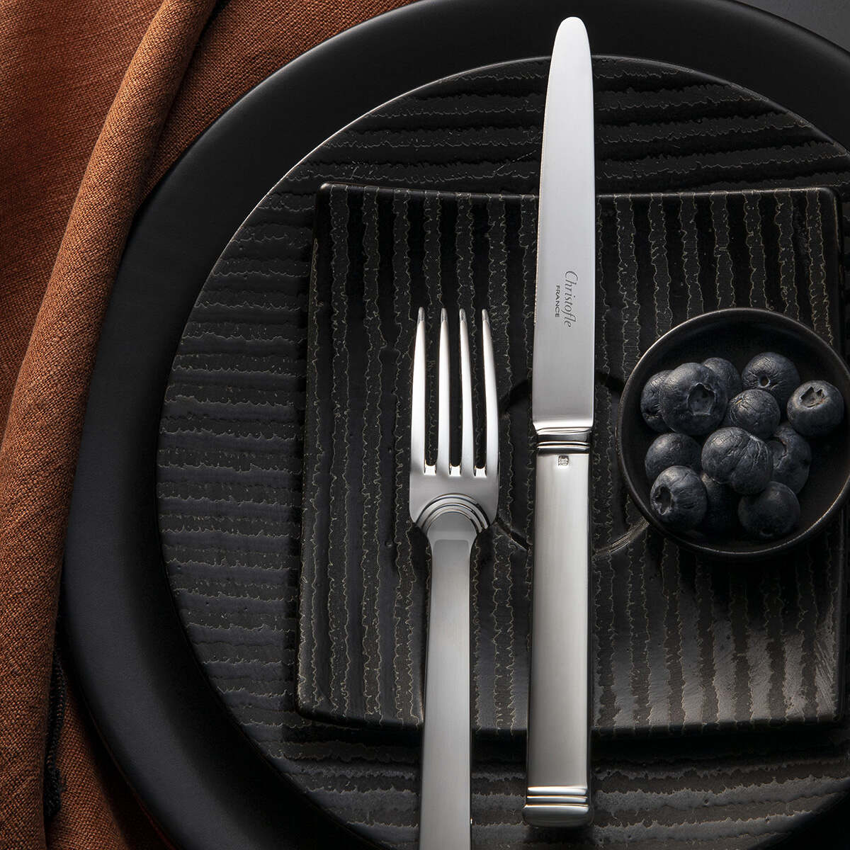 Christofle Commodore Silver-Plated Dessert Knife — additional view