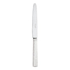Christofle Hudson Stainless Steel Dessert Knife in stainless steel on a white background
