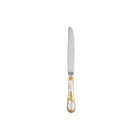 Christofle Silver Plated Dessert Knife in silver-plate on a white background