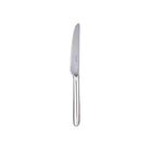 Christofle Mood Silver-Plated Dessert Knife in silver-plate on a white background