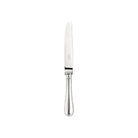 Christofle Rubans Silver-Plated Dessert Knife in silver-plate on a white background