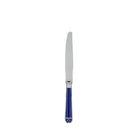Christofle Silver- Plated Dessert Knife - Marbled Blue in silver-plate on a white background