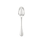 Christofle Albi Silver-Plated Dessert Spoon in silver-plate on a white background