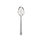 Christofle Aria Silver-Plated Dessert Spoon in silver-plate on a white background