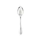 Christofle Cluny Silver-Plated Dessert Spoon in silver-plate on a white background