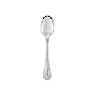 Christofle Jardin d'Eden Silver-Plated Dessert Spoon in silver-plate on a white background
