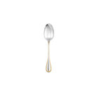 Christofle Malmaison Partially Gilded Silver Plated Dessert Spoon — additional view